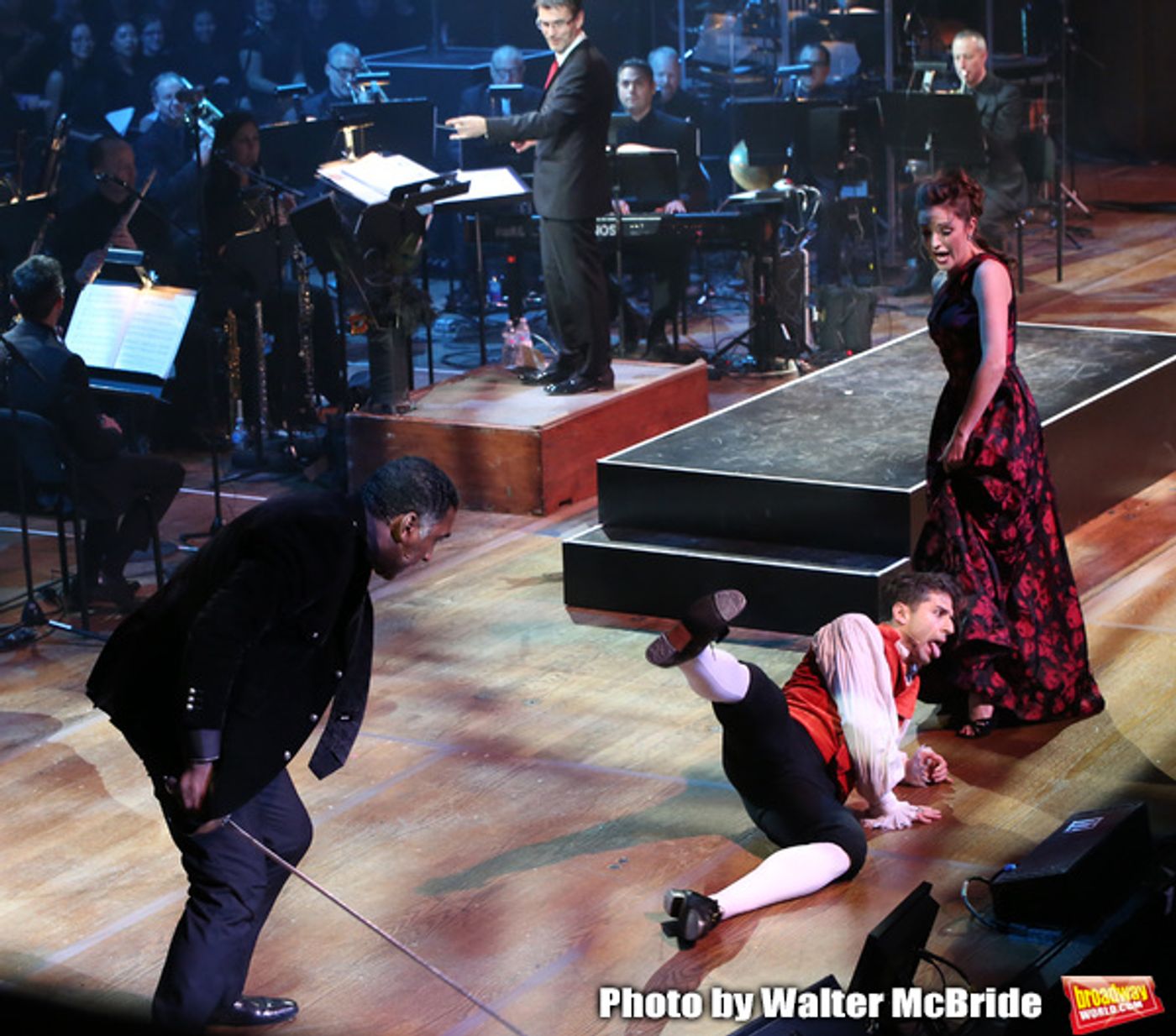 Photo Coverage: Tony Yazbeck, Laura Osnes, Corey Cott, and More in Action in THE SCARLET PIMPERNEL Concert  Image