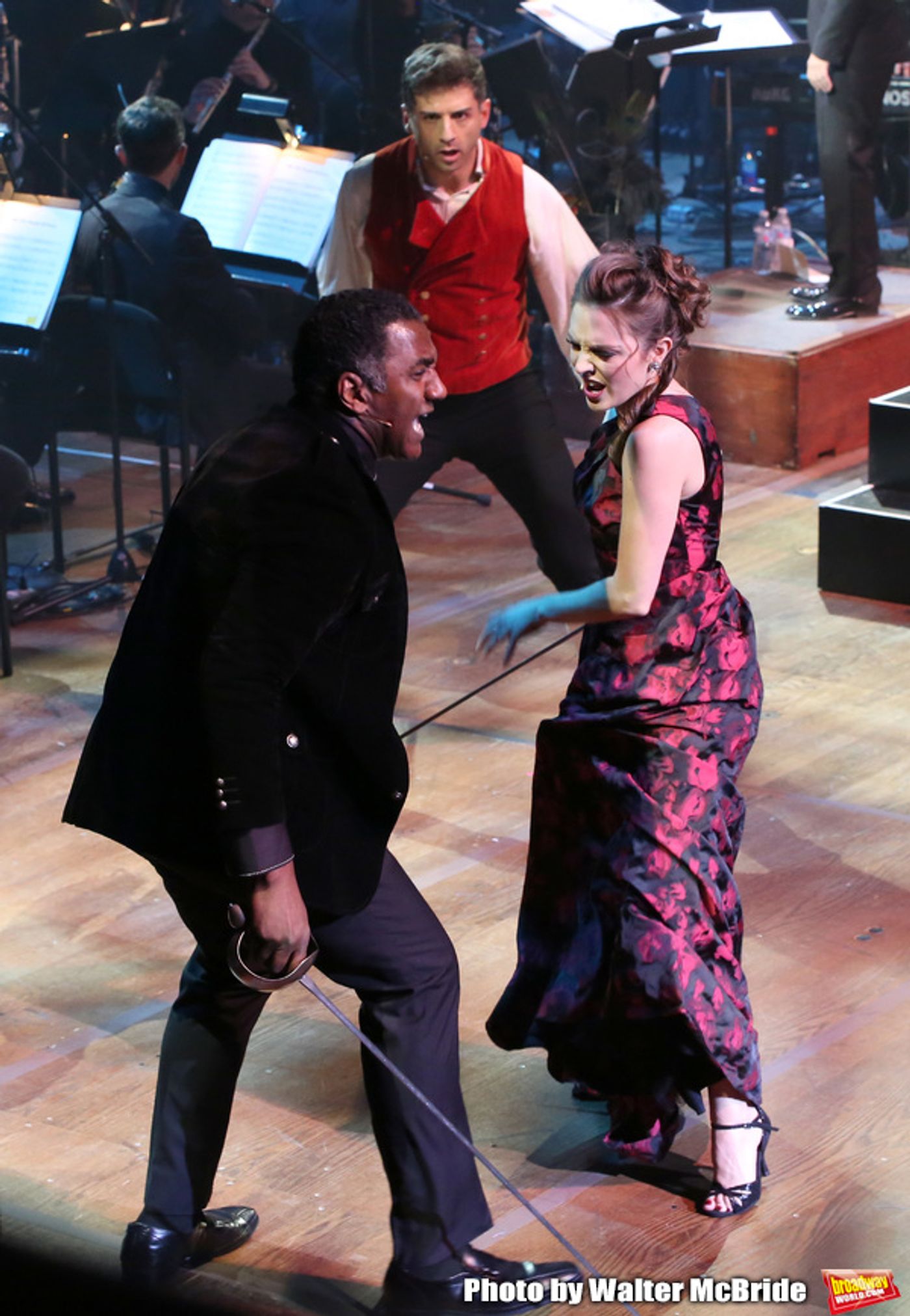 Photo Coverage: Tony Yazbeck, Laura Osnes, Corey Cott, and More in Action in THE SCARLET PIMPERNEL Concert  Image