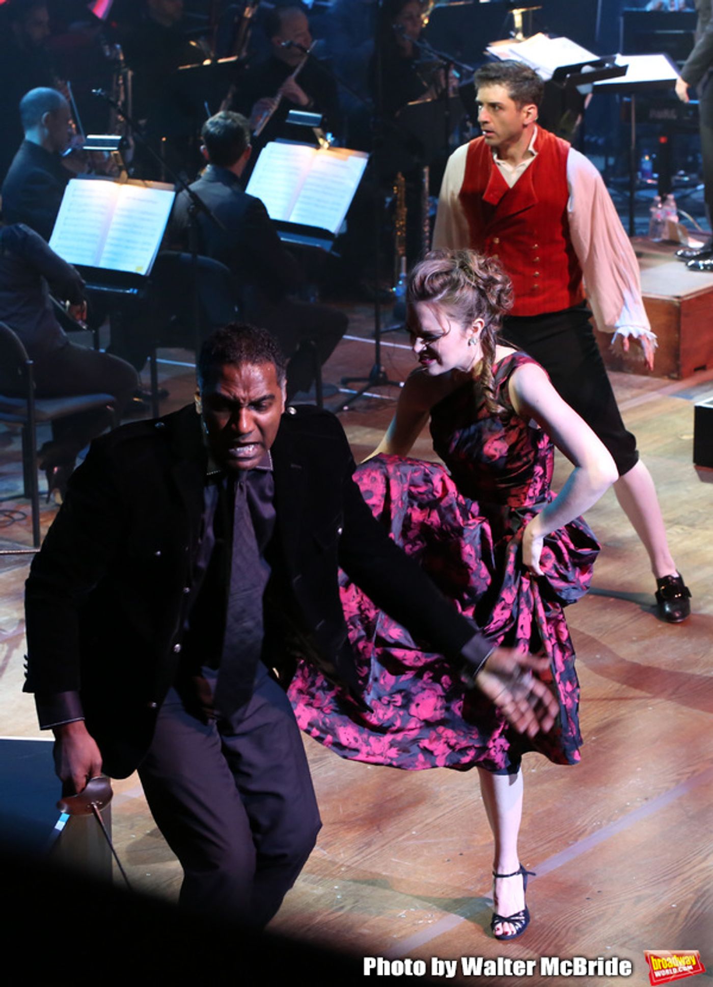 Photo Coverage: Tony Yazbeck, Laura Osnes, Corey Cott, and More in Action in THE SCARLET PIMPERNEL Concert  Image