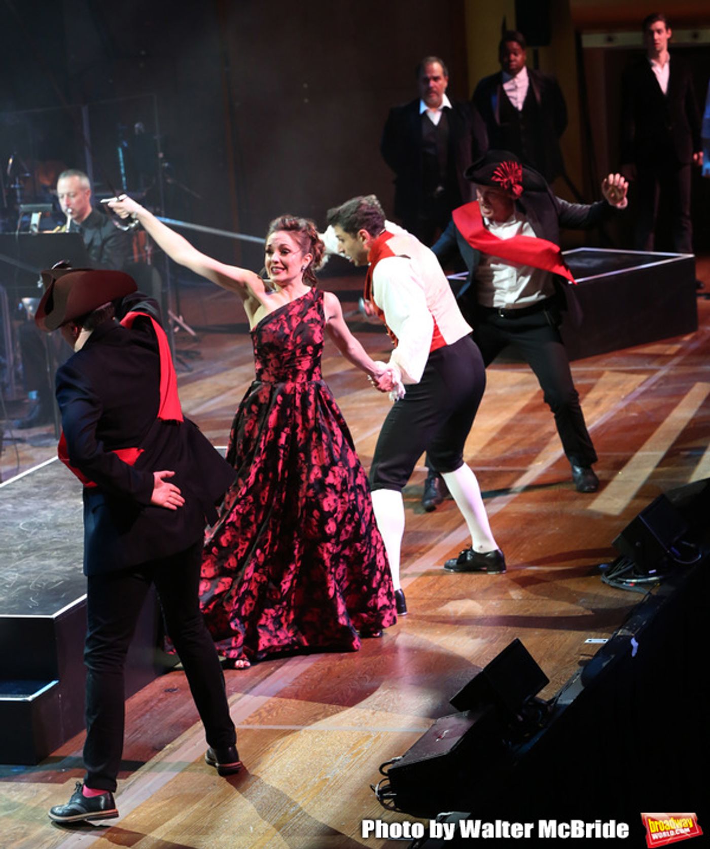 Photo Coverage: Tony Yazbeck, Laura Osnes, Corey Cott, and More in Action in THE SCARLET PIMPERNEL Concert  Image