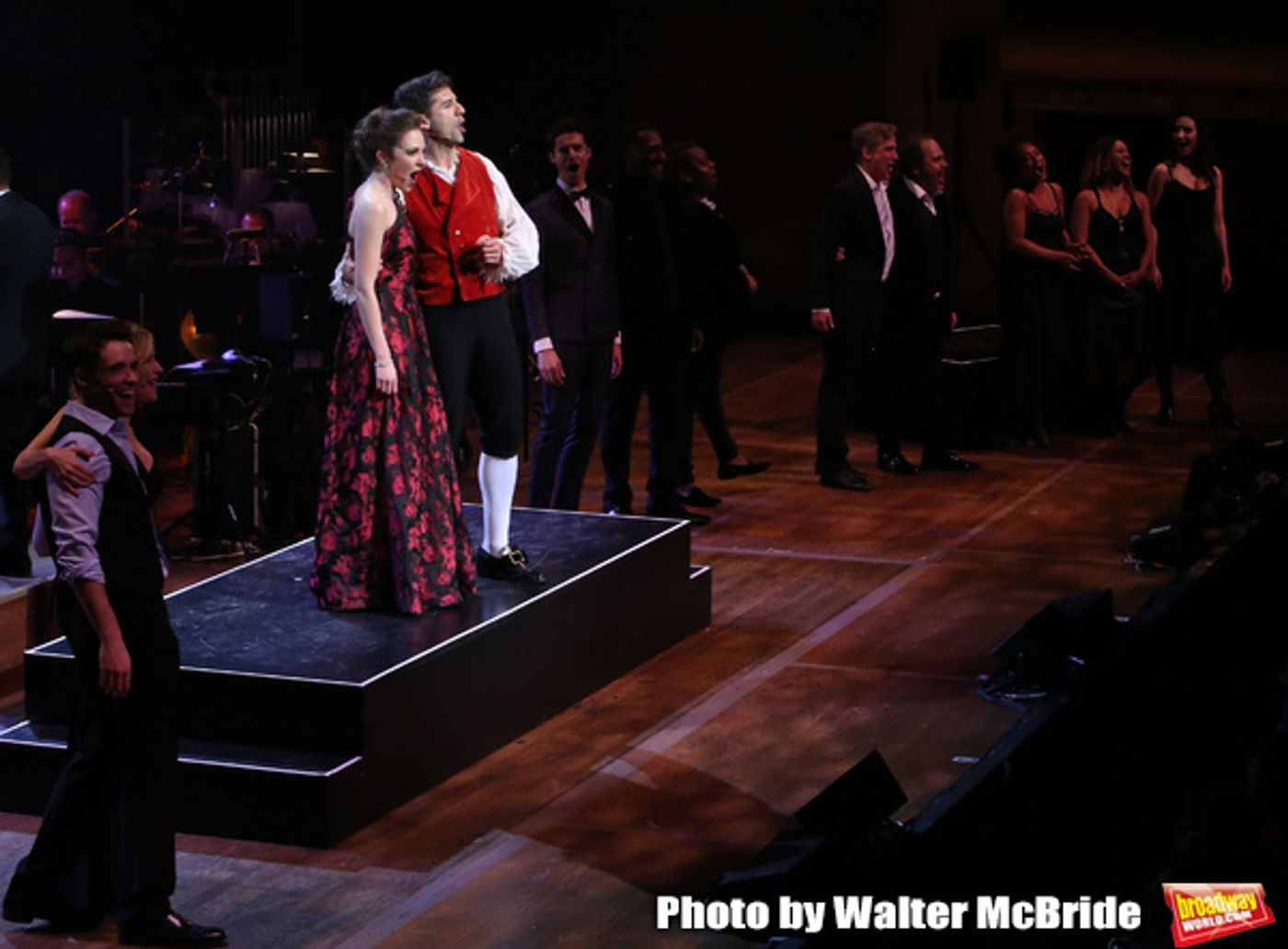 Photo Coverage: Tony Yazbeck, Laura Osnes, Corey Cott, and More in Action in THE SCARLET PIMPERNEL Concert  Image