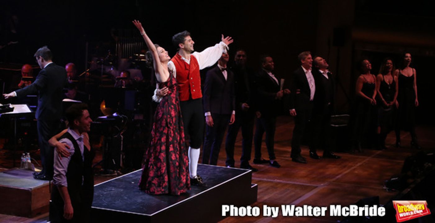 Photo Coverage: Tony Yazbeck, Laura Osnes, Corey Cott, and More in Action in THE SCARLET PIMPERNEL Concert  Image