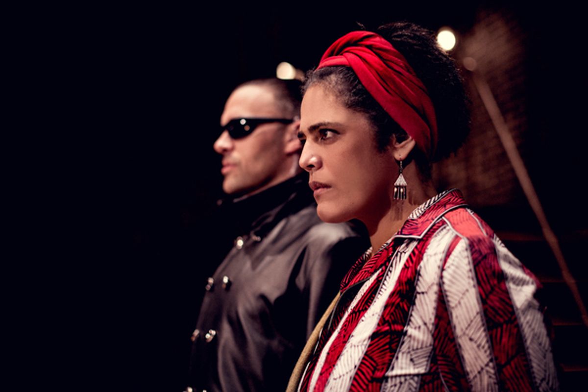 Sara Powell and Joseph Millson at 