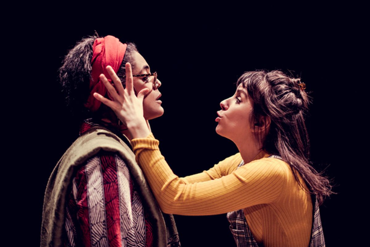 Sara Powell and Natalie Klamar at 