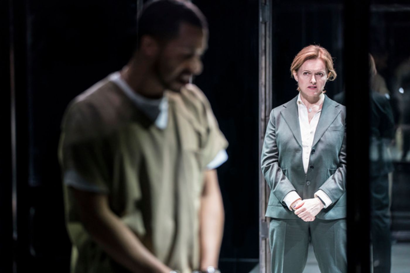 Photo Flash: First Look at Young Vic's JESUS HOPPED THE 'A' TRAIN  Image