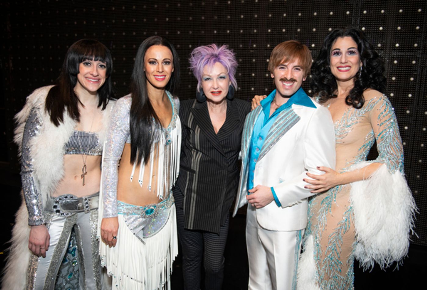 Photo Coverage: Cyndi Lauper Visits THE CHER SHOW!  Image