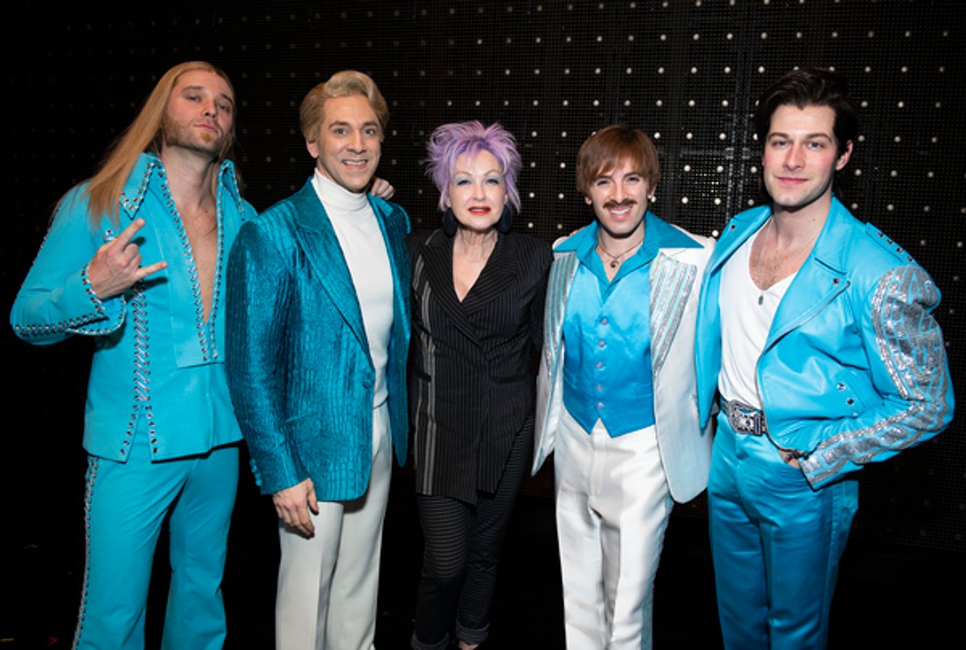 Photo Coverage: Cyndi Lauper Visits THE CHER SHOW!  Image