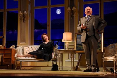 Simon Callow and Jane Asher Photo