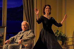 Simon Callow and Jane Asher Photo