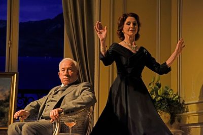 Simon Callow and Jane Asher Photo