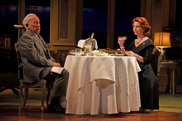 Simon Callow and Jane Asher Photo