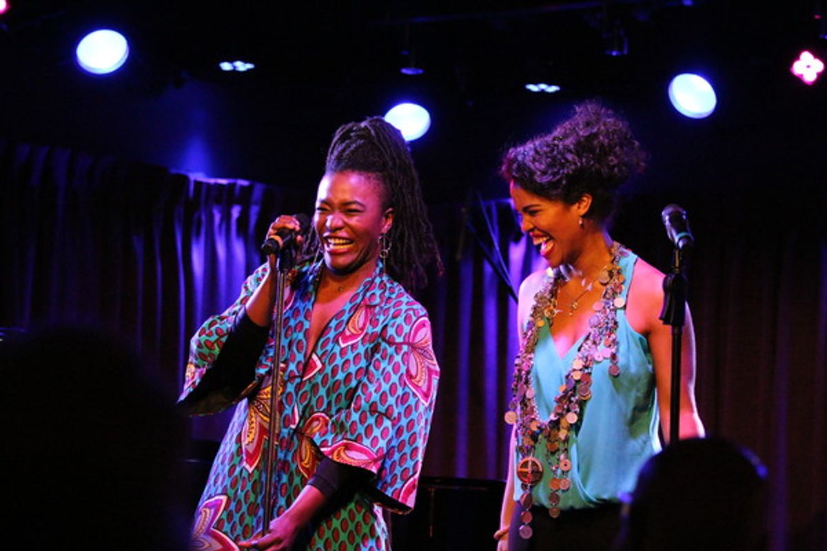 Nasia Thomas, Britney Coleman at 