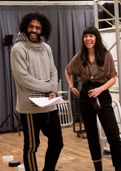 Daveed Diggs and Zoe Winters Photo