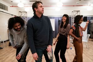 Daveed Diggs, Thomas Sadoski, Zoe Winters, and Sheria Irving @ BroadwayWorld Daveed Diggs, Thomas Sadoski, Zoe Winters, and Sheria Irving Photo