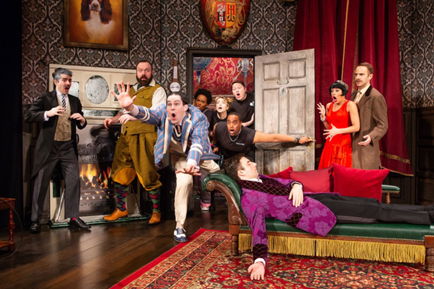 Photo Flash: THE PLAY THAT GOES WRONG Wreaks Havoc Off-Broadway  Image