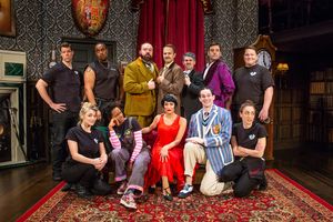 Top Row: Adam Daveline, Ryan Vincent Anderson, Brent Bateman, Matt Harrington, Bartely Booz, Chris Lanceley, Damien Brett
Bottom Row: Maggie Weston, Bianca Horn, Ashley Reyes, Matt Walker, & Simone Policano @ BroadwayWorld Top Row: Adam Daveline, Ryan Vincent Anderson, Brent Bateman, Matt Harrington, Bartel Photo