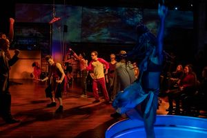 Adam Seeholzer, Mary-Francis R. Miller, and ensemble @ BroadwayWorld Adam Seeholzer, Mary-Francis R. Miller, and ensemble Photo