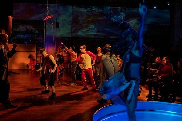 Adam Seeholzer, Mary-Francis R. Miller, and ensemble Photo