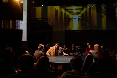 Kim Martin, Daniel McKinnon, Michael Levin, Sidney Edwards Photo