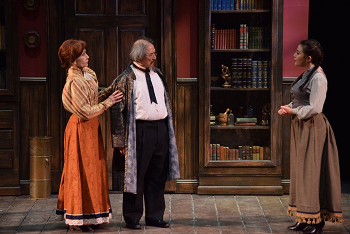 Colleen Smith-Wallnau, Randall Duk Kim and Brianna Morris at 