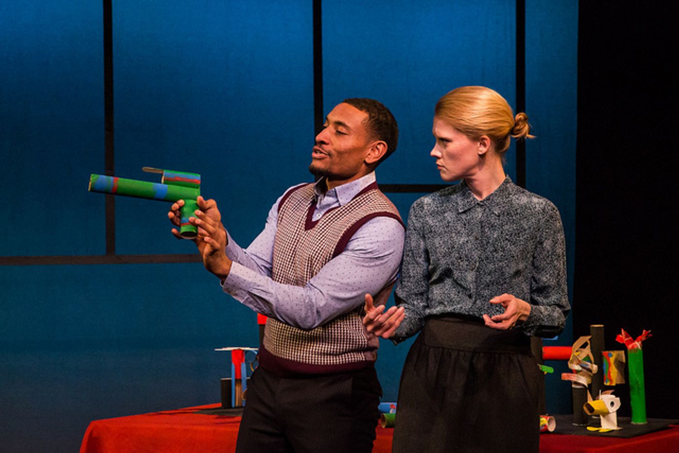 Review: 10X10 NEW PLAY FESTIVAL at Barrington Stage Company Serves Up A Theatrical Smorgasbord In The Midst of Winter.  Image