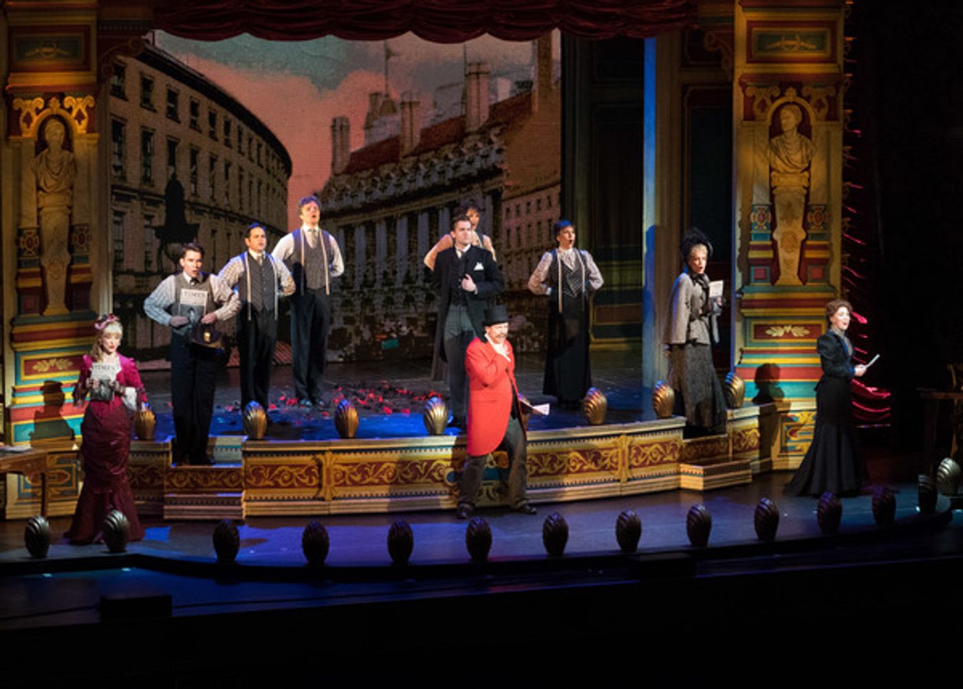 Photo Coverage: Curtain Call And Press Night Celebration of 3D Theatricals' A GENTLEMAN'S GUIDE TO LOVE & MURDER  Image