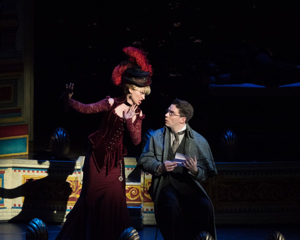 Julia Burrows and Richie Ferris at 