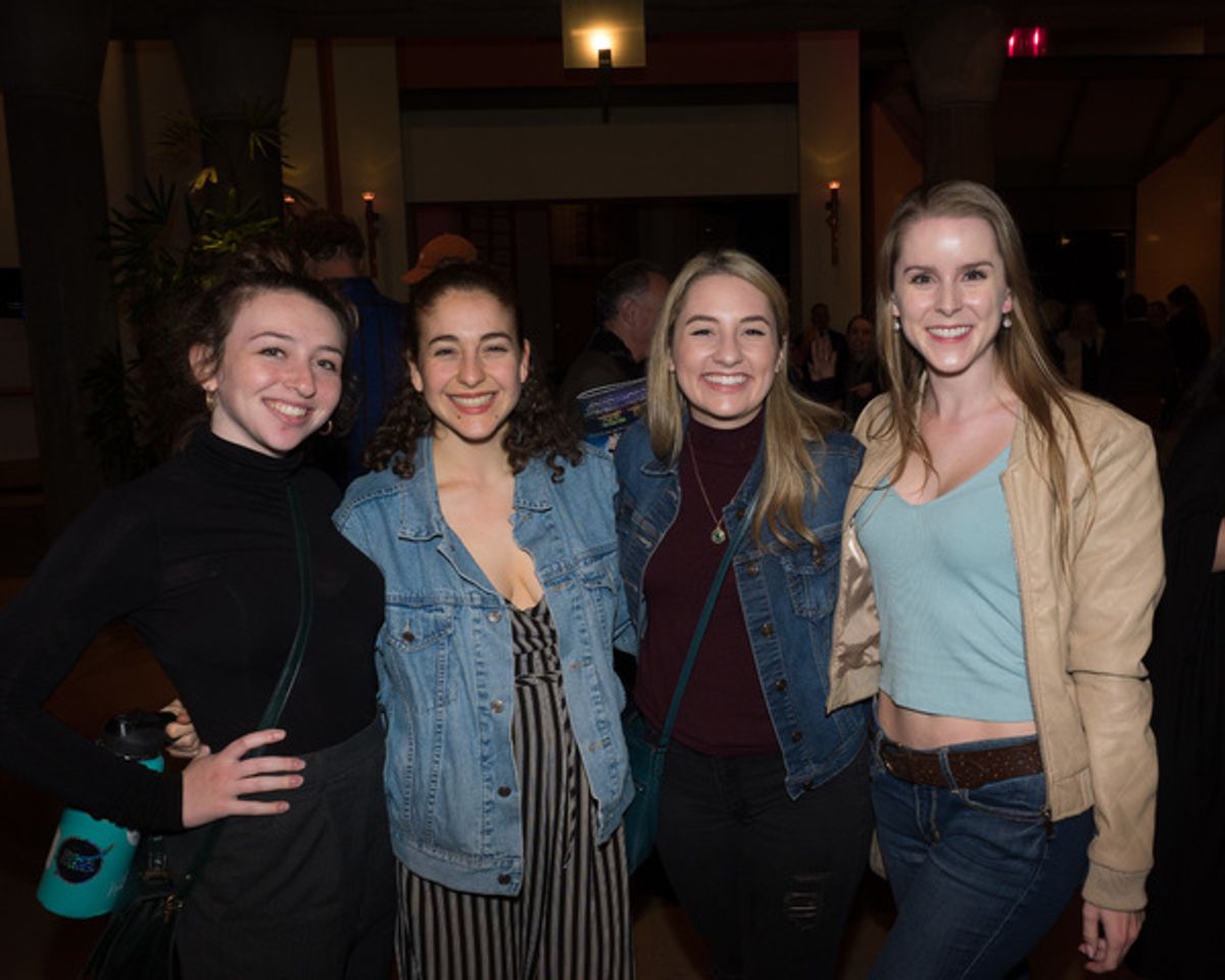 Danielle Kay, Natalie Iscovich, Erica Schaeffer, and Erin Dubreuil at 