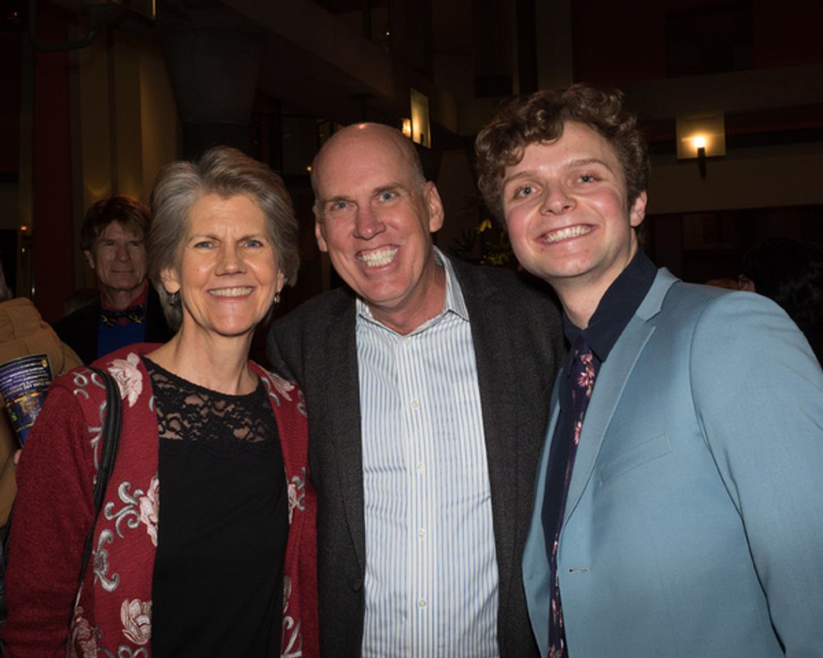 Julie Lamoureux, Corky Loupe, and Calvin Brady at 