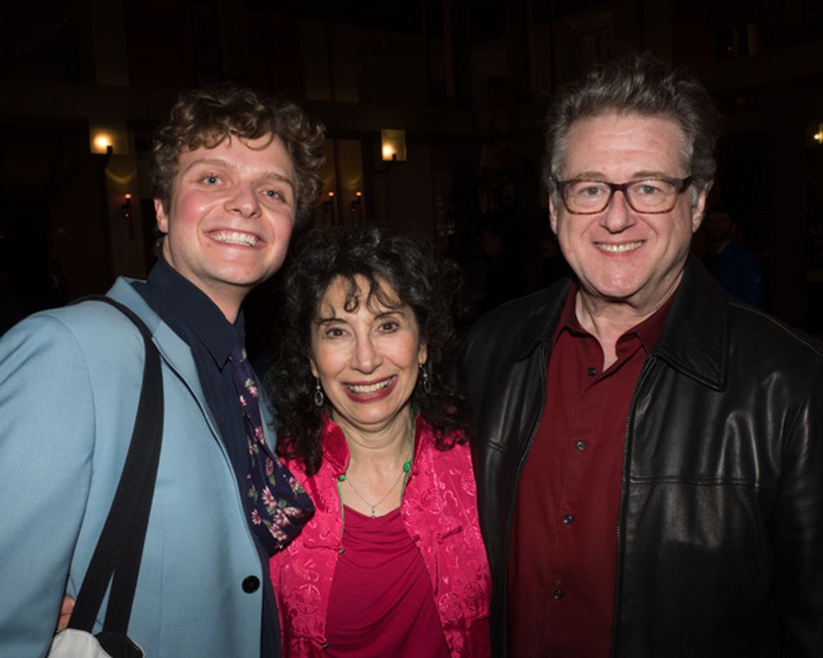 Calvin Brady and Jean Kauffman with Book Writer and Lyricist Robert L. Freedman at 