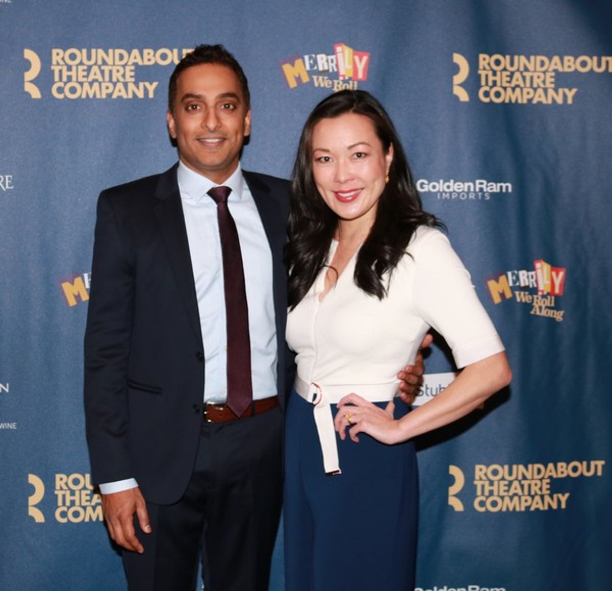 Manu Narayan and Laura Kai Chen at 