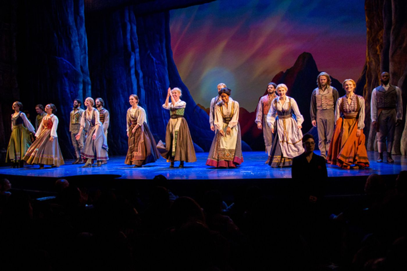 Photo Coverage: Joe Carroll, Ryann Redmond & Noah J. Ricketts Take First Bows in FROZEN  Image