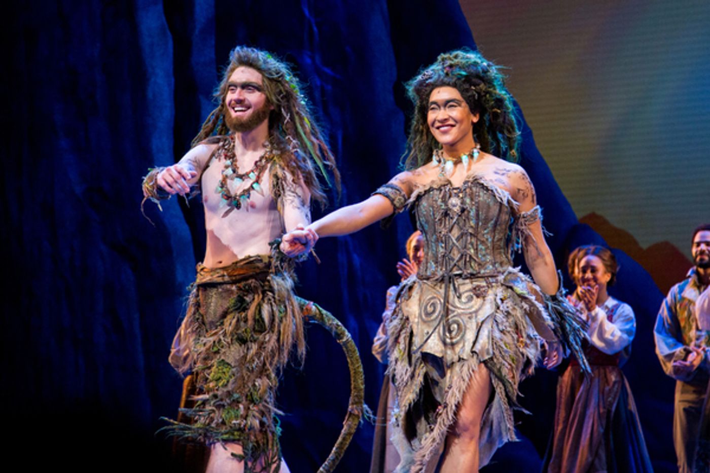 Photo Coverage: Joe Carroll, Ryann Redmond & Noah J. Ricketts Take First Bows in FROZEN  Image