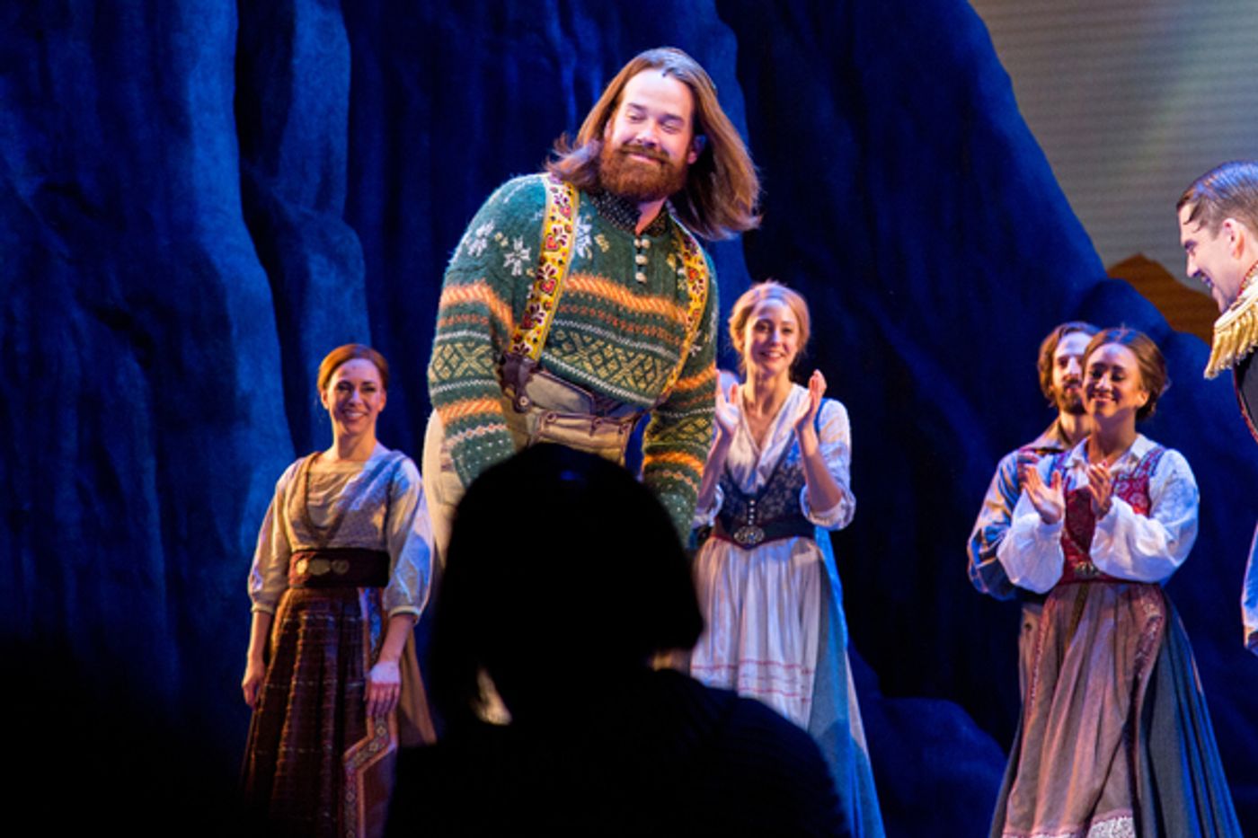 Photo Coverage: Joe Carroll, Ryann Redmond & Noah J. Ricketts Take First Bows in FROZEN  Image