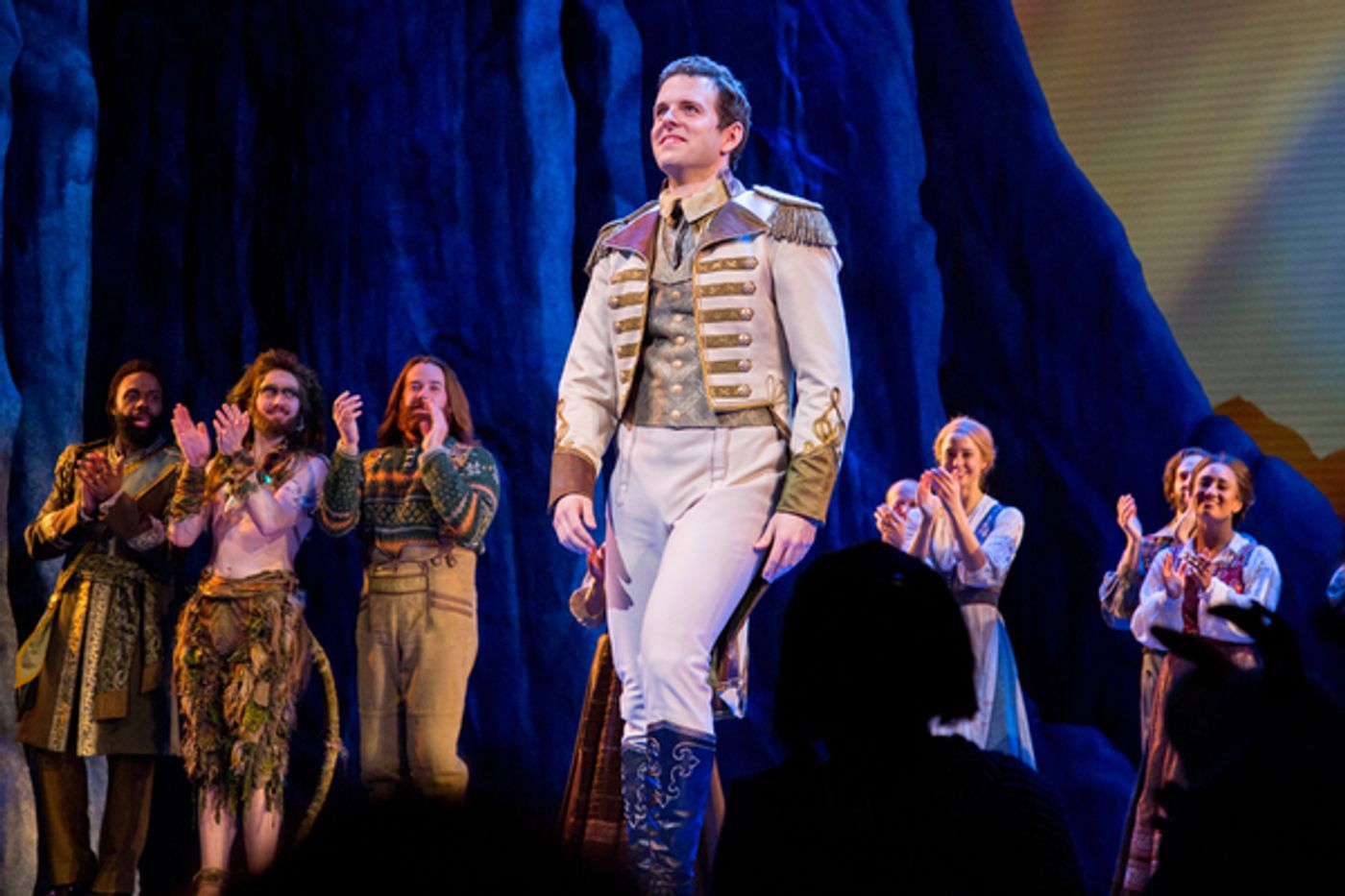 Photo Coverage: Joe Carroll, Ryann Redmond & Noah J. Ricketts Take First Bows in FROZEN  Image