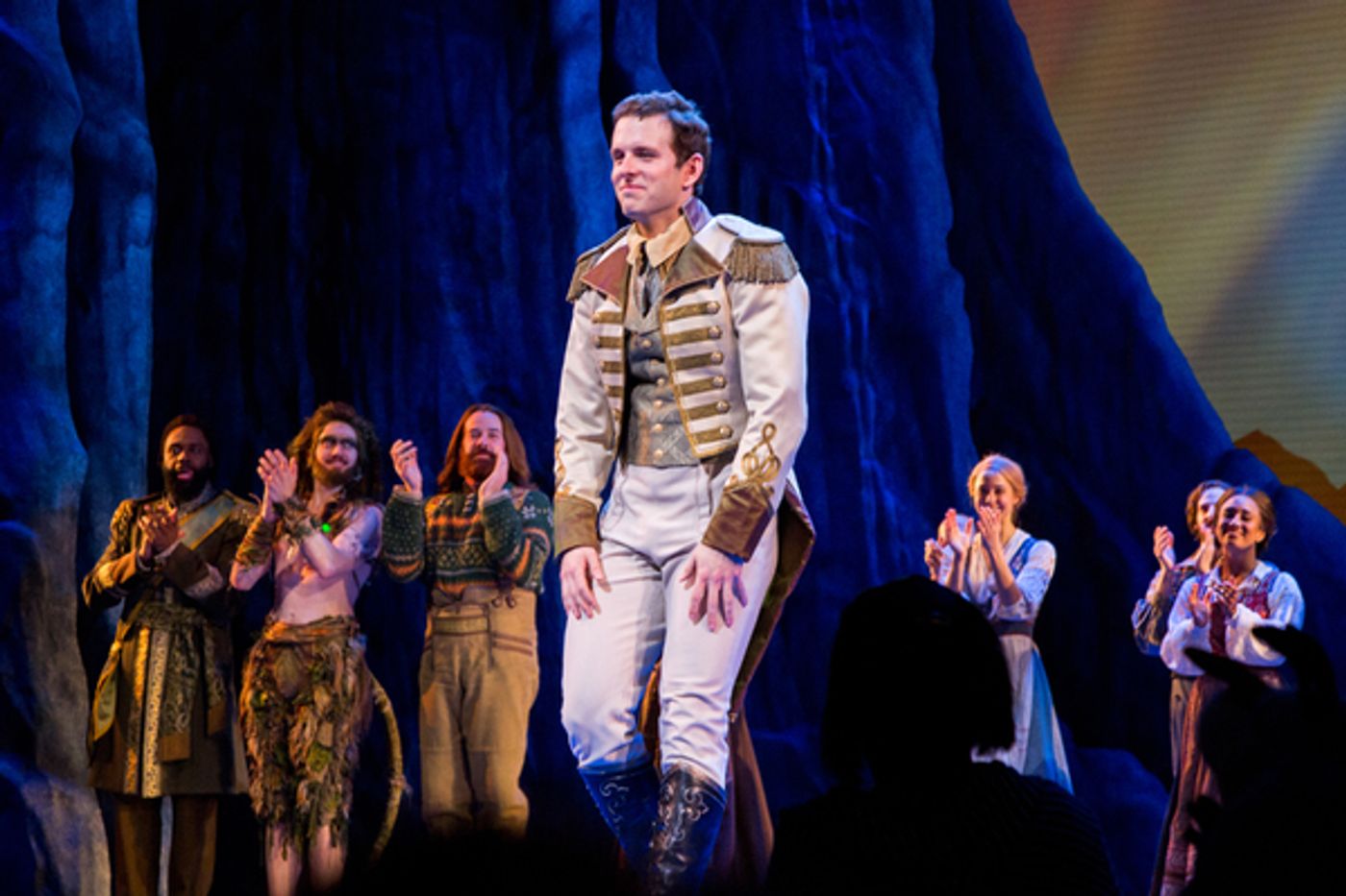 Photo Coverage: Joe Carroll, Ryann Redmond & Noah J. Ricketts Take First Bows in FROZEN  Image