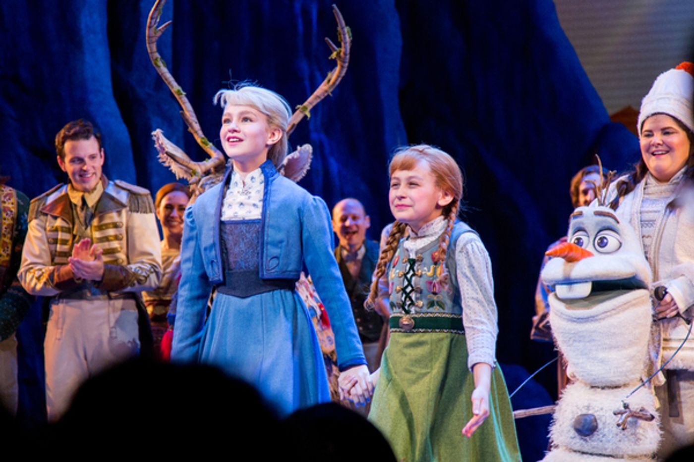 Photo Coverage: Joe Carroll, Ryann Redmond & Noah J. Ricketts Take First Bows in FROZEN  Image
