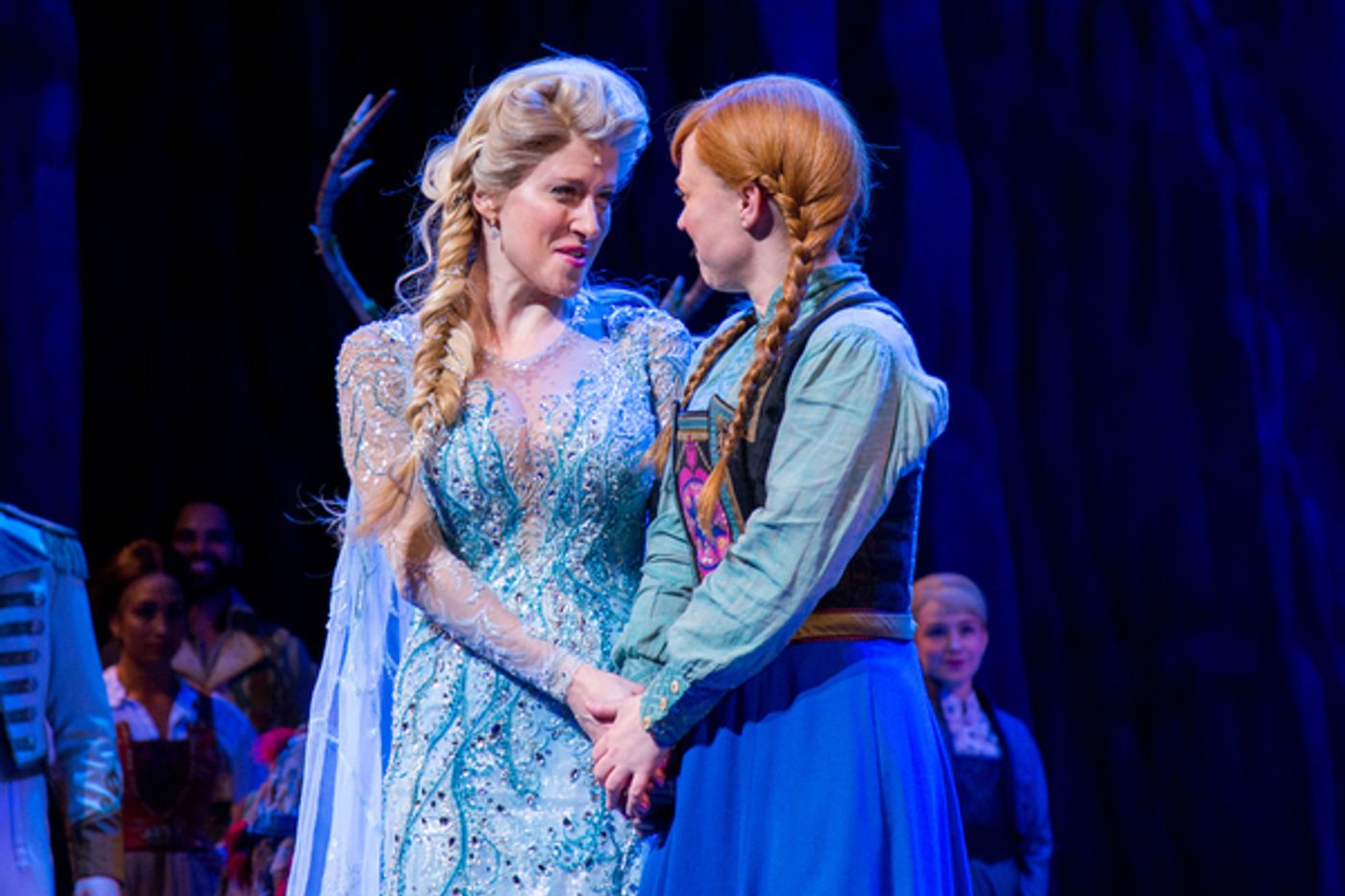 Photo Coverage: Joe Carroll, Ryann Redmond & Noah J. Ricketts Take First Bows in FROZEN  Image
