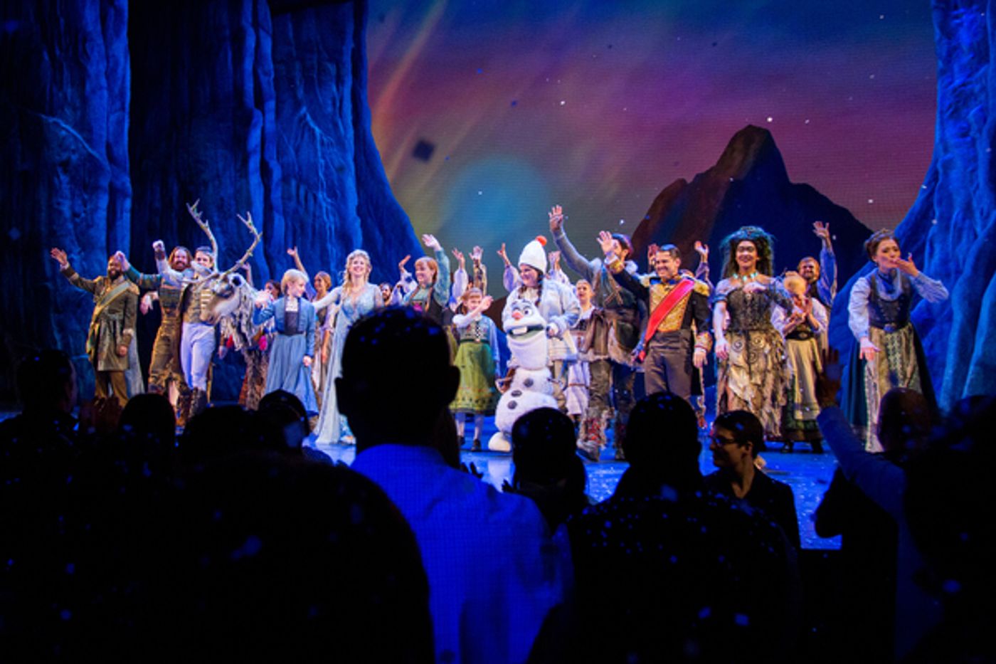 Photo Coverage: Joe Carroll, Ryann Redmond & Noah J. Ricketts Take First Bows in FROZEN  Image