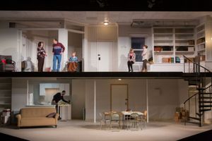 Upstairs: Toni DiBuono, Skip Greer, Susanne Marley, Regan Moro and Madeleine Lambert. Downstairs: Thamer Jendoubi @ BroadwayWorld Upstairs: Toni DiBuono, Skip Greer, Susanne Marley, Regan Moro and Madeleine Lambert. Photo