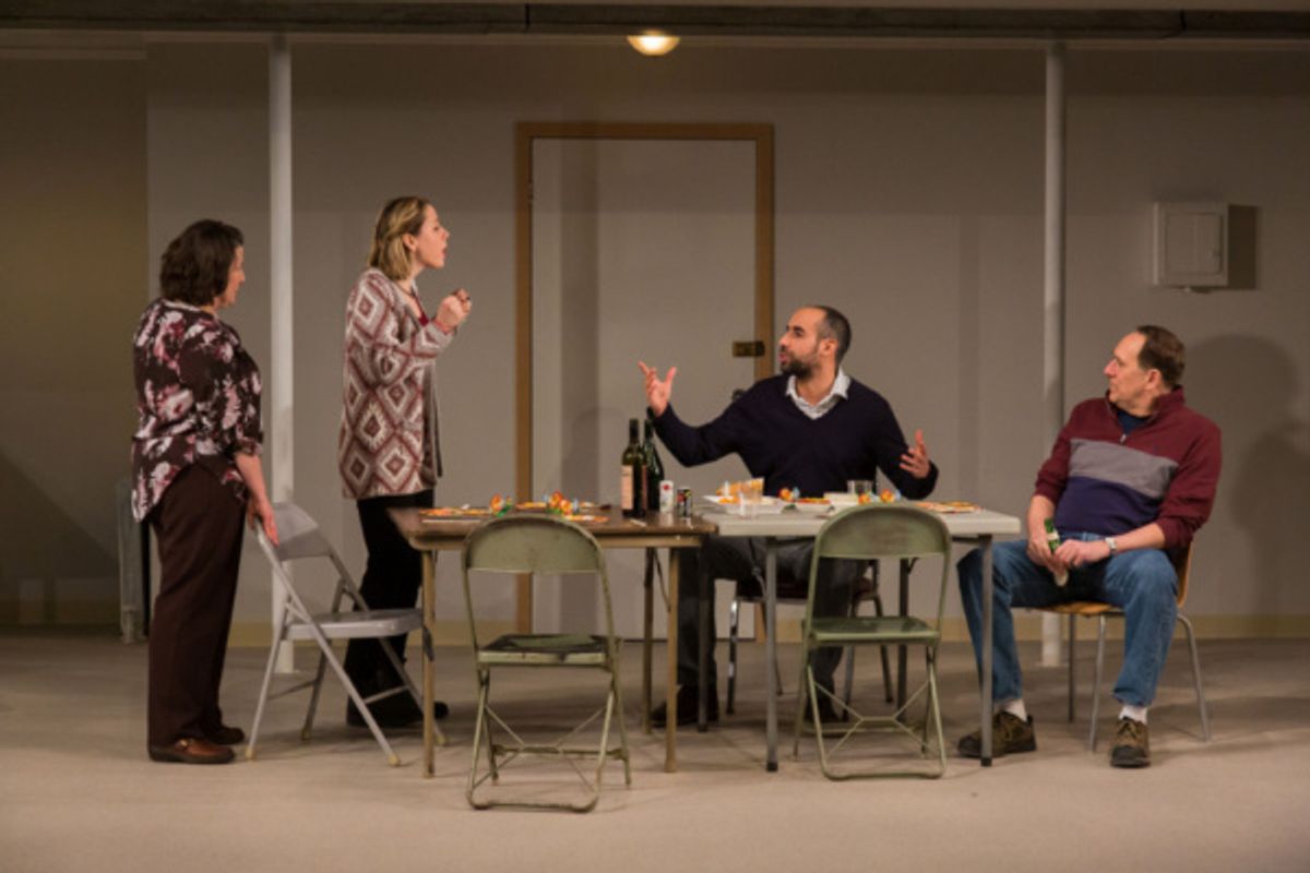 Toni DiBuono, Regan Moro, Thamer Jendoubi and Skip Greer at 