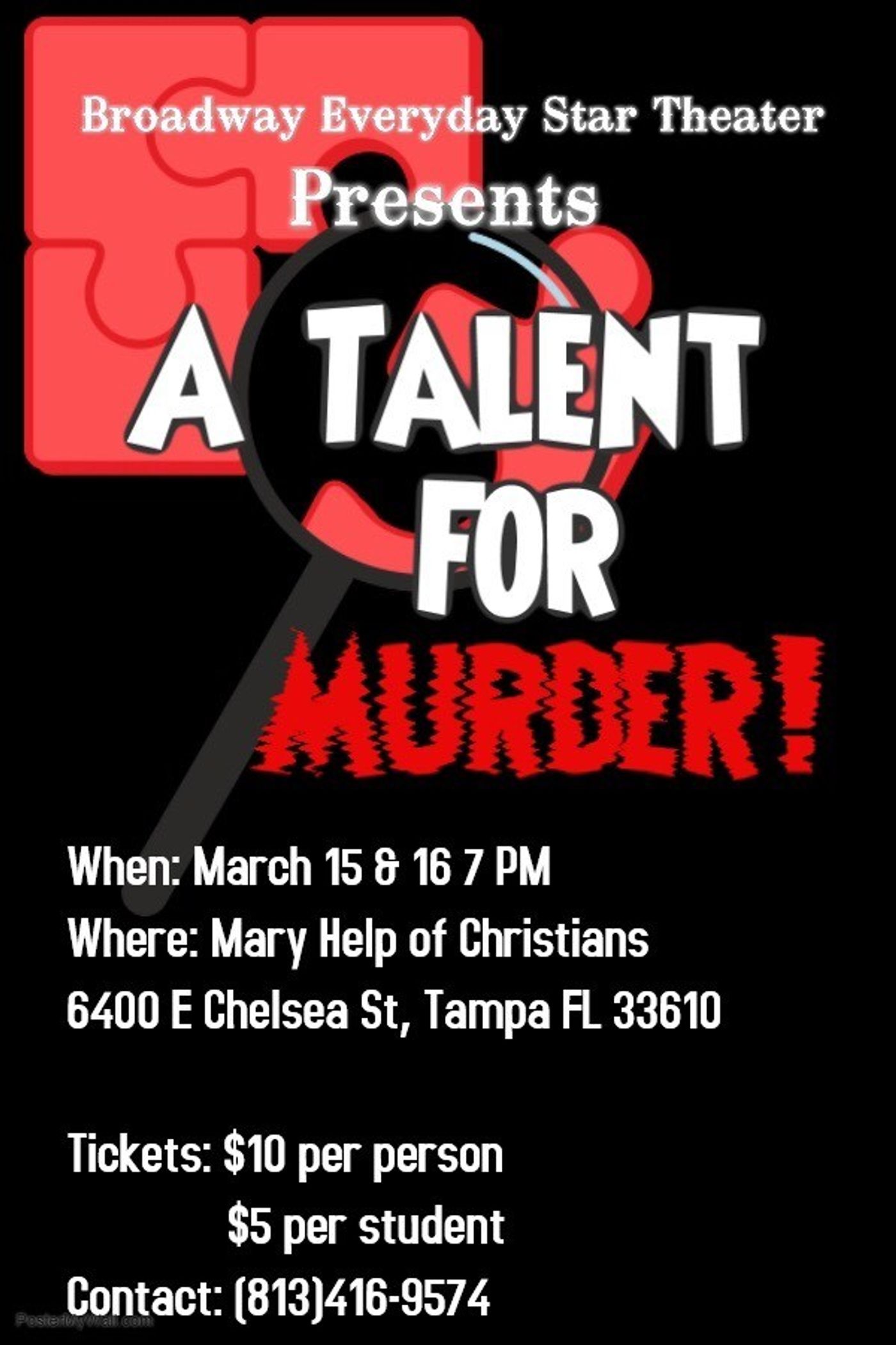 BWW Previews: NEW COMMUNITY THEATRE COMPANY B.E.S.T. DEBUTS at Mary Help Of Christian Catholic Church  Image