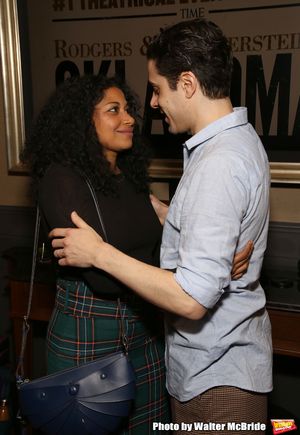 Rebecca Naomi Jones and Damon Daunno @ BroadwayWorld Rebecca Naomi Jones and Damon Daunno Photo