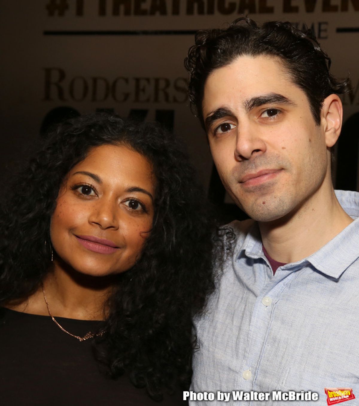 Rebecca Naomi Jones and Damon Daunno  at 