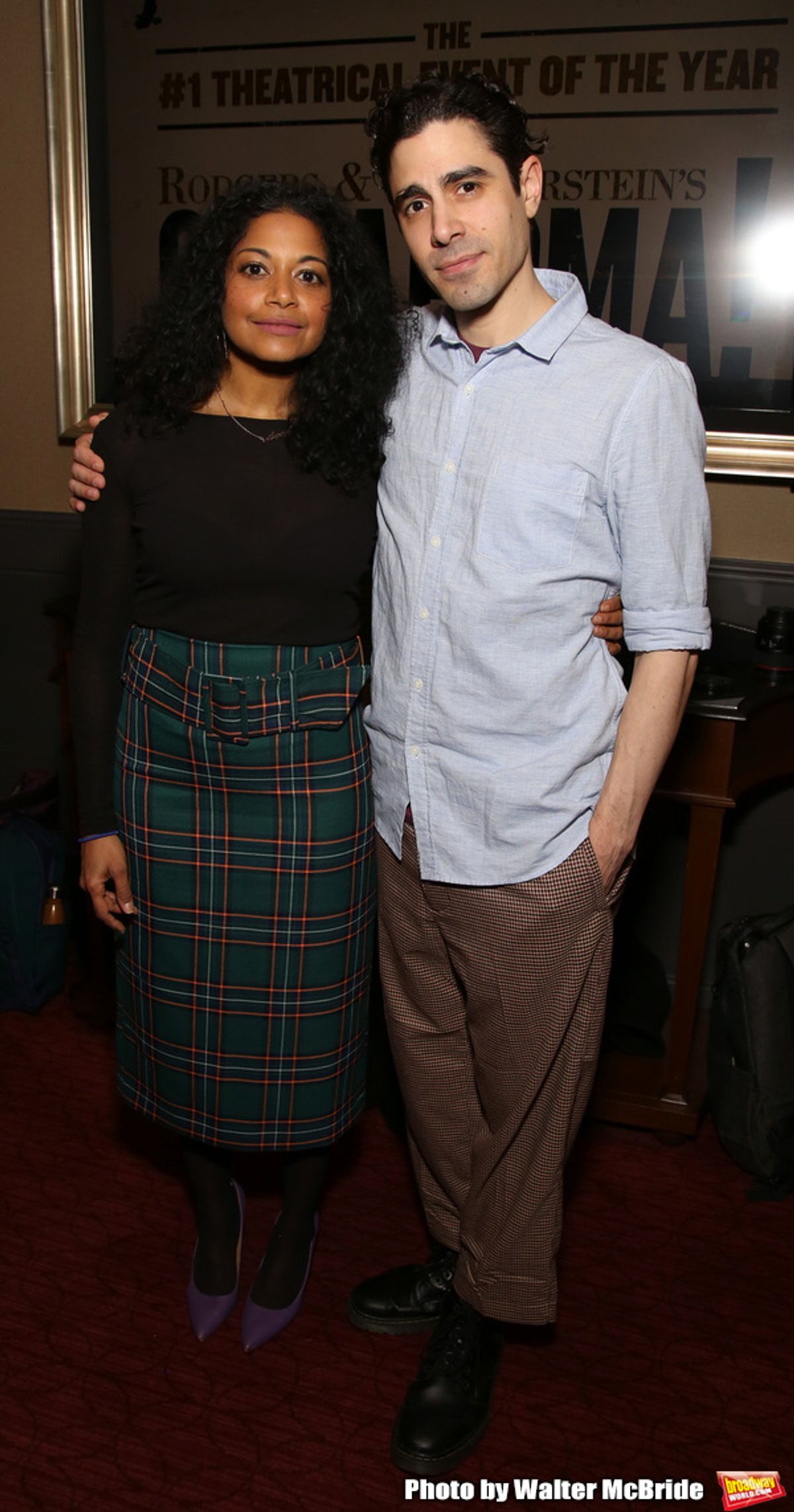 Rebecca Naomi Jones and Damon Daunno  at 