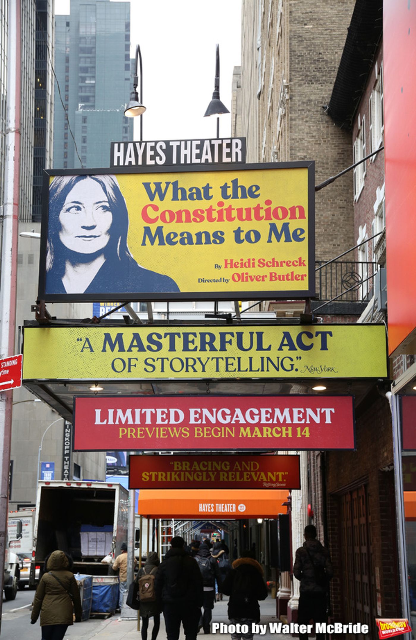 Up On the Marquee: WHAT THE CONSTITUTION MEANS TO ME  Image