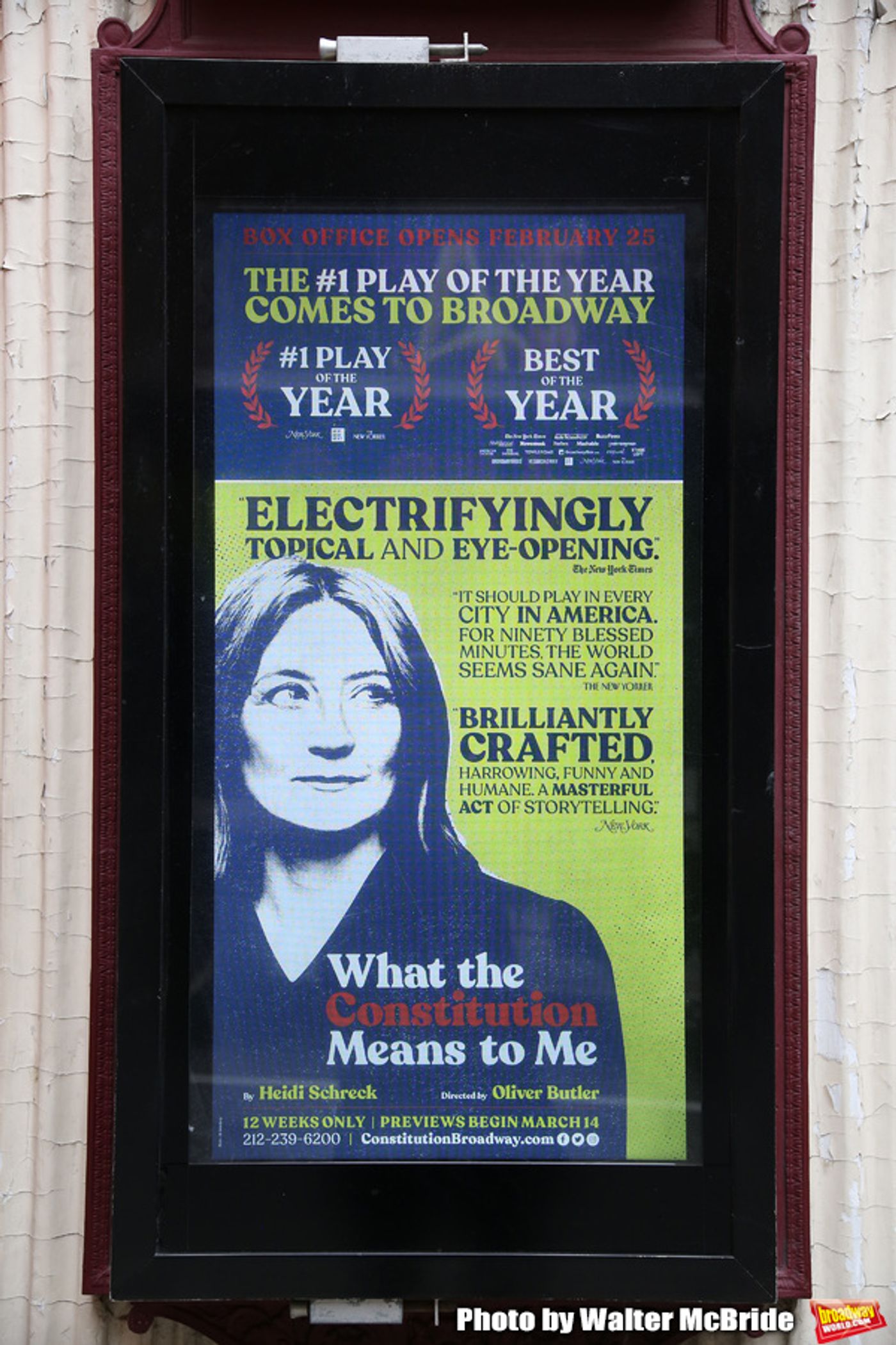 Up On the Marquee: WHAT THE CONSTITUTION MEANS TO ME  Image