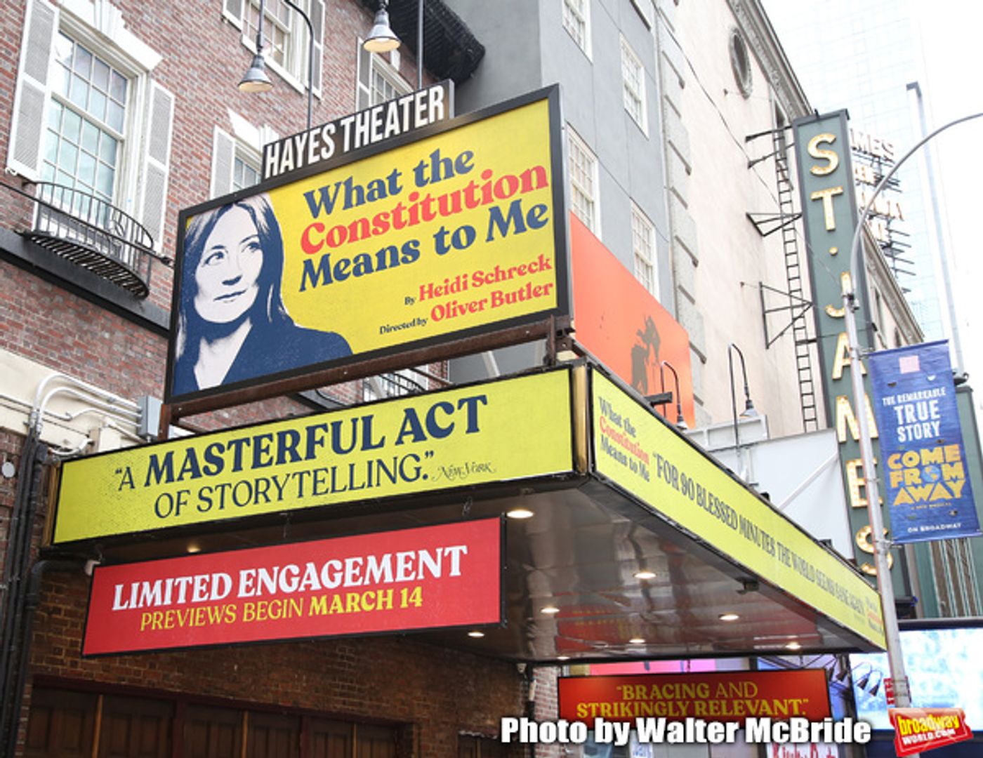 Up On the Marquee: WHAT THE CONSTITUTION MEANS TO ME  Image