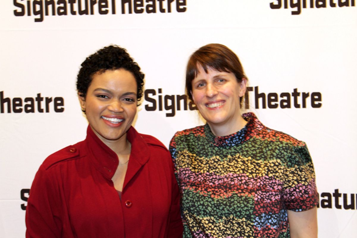 Danielle Davenport and Sarah Benson  at 