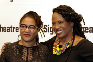 Lynn Nottage and Kamilah Forbes @ BroadwayWorld Lynn Nottage and Kamilah Forbes Photo